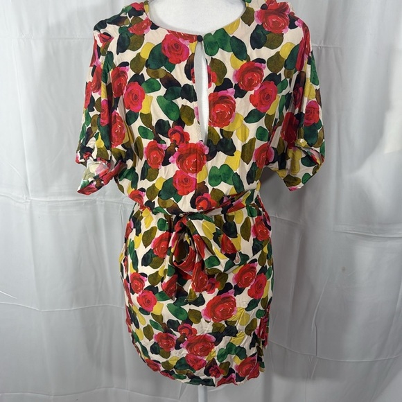 L’Academie The Ines Floral Dress Size Small - Picture 5 of 8